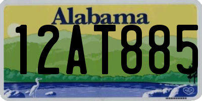 AL license plate 12AT885