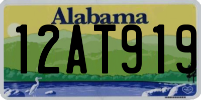 AL license plate 12AT919