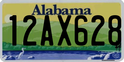 AL license plate 12AX628