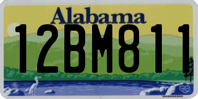 AL license plate 12BM811