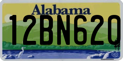AL license plate 12BN620