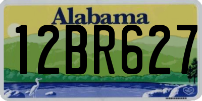 AL license plate 12BR627