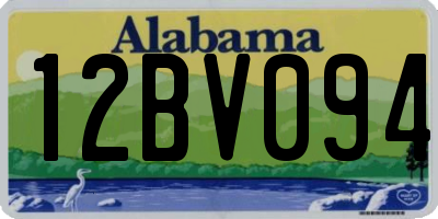 AL license plate 12BV094