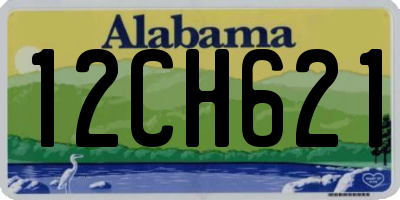 AL license plate 12CH621