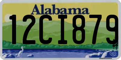 AL license plate 12CI879