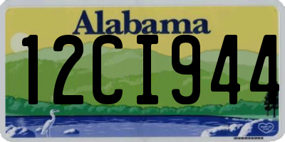 AL license plate 12CI944