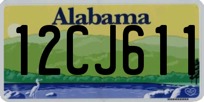 AL license plate 12CJ611