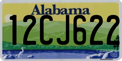 AL license plate 12CJ622