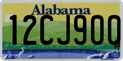 AL license plate 12CJ900