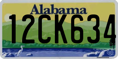 AL license plate 12CK634