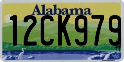 AL license plate 12CK979