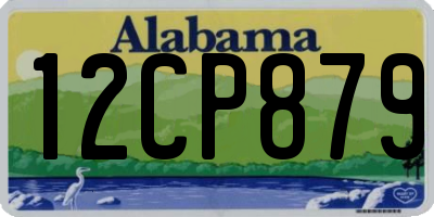 AL license plate 12CP879