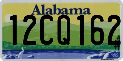 AL license plate 12CQ162