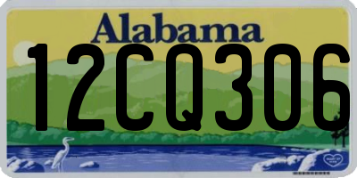 AL license plate 12CQ306