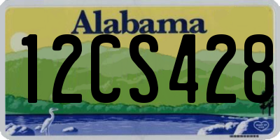 AL license plate 12CS428