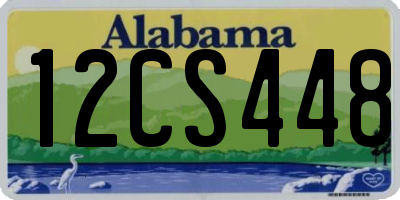 AL license plate 12CS448