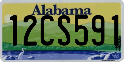 AL license plate 12CS591