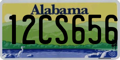 AL license plate 12CS656