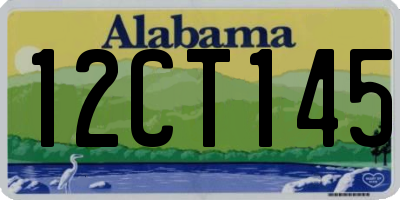AL license plate 12CT145