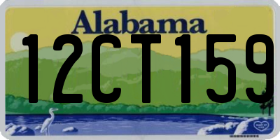AL license plate 12CT159