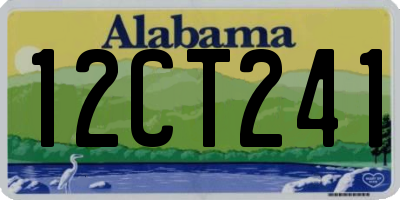 AL license plate 12CT241