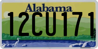 AL license plate 12CU171