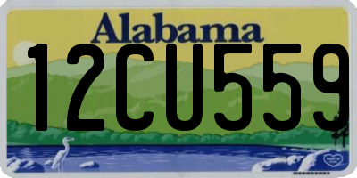 AL license plate 12CU559