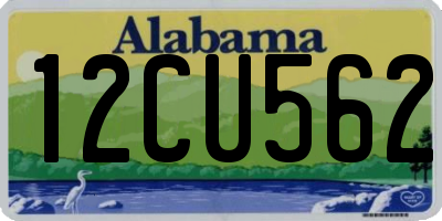 AL license plate 12CU562