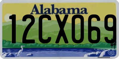 AL license plate 12CX069