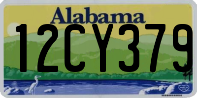 AL license plate 12CY379