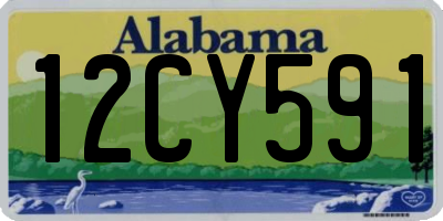 AL license plate 12CY591