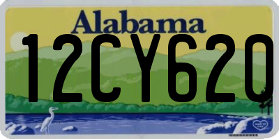 AL license plate 12CY620