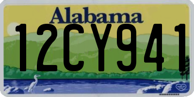 AL license plate 12CY941