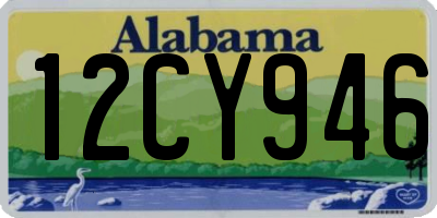 AL license plate 12CY946