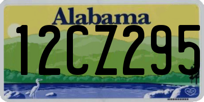 AL license plate 12CZ295