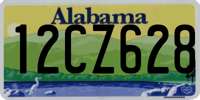 AL license plate 12CZ628