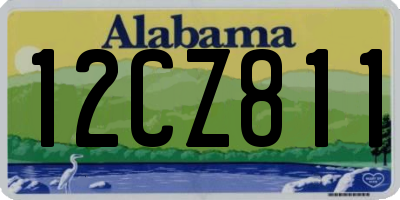 AL license plate 12CZ811