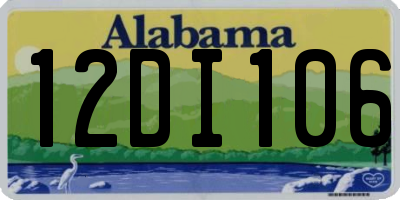 AL license plate 12DI106