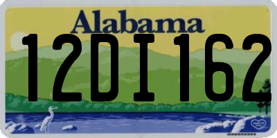 AL license plate 12DI162
