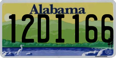 AL license plate 12DI166