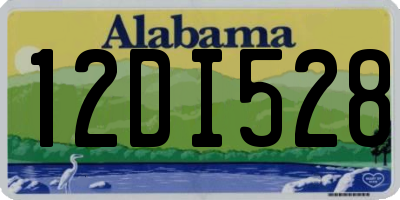 AL license plate 12DI528
