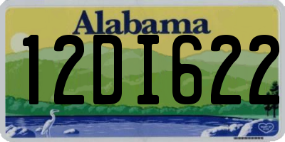AL license plate 12DI622