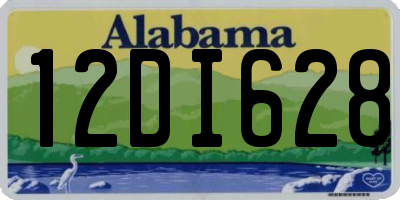 AL license plate 12DI628