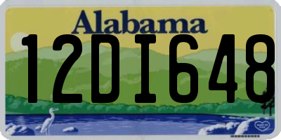 AL license plate 12DI648