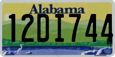 AL license plate 12DI744