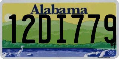 AL license plate 12DI779