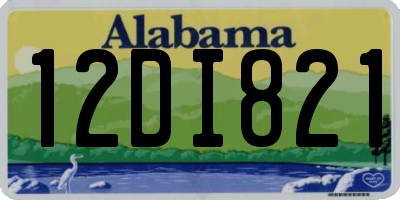AL license plate 12DI821