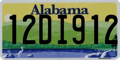 AL license plate 12DI912