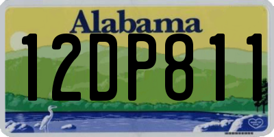 AL license plate 12DP811