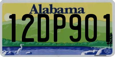 AL license plate 12DP901